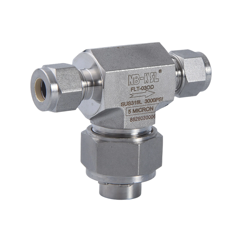316L Aliquam ferro T-type gas filters